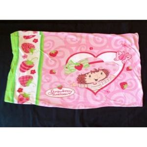 Strawberry Shortcake Standard Pillow Case Pink